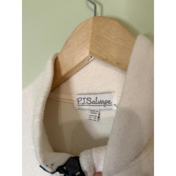 NWT! PJ Salvage Cozy Life Pullover Size X-Small in Natural - Picture 5 of 7